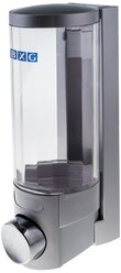Дозатор для жидкого мыла BXG SD-1006C, хром/прозрачный
