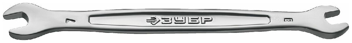 Рожковый гаечный ключ ЗУБР Профессионал 6х7 мм (27010-06-07_z01)
