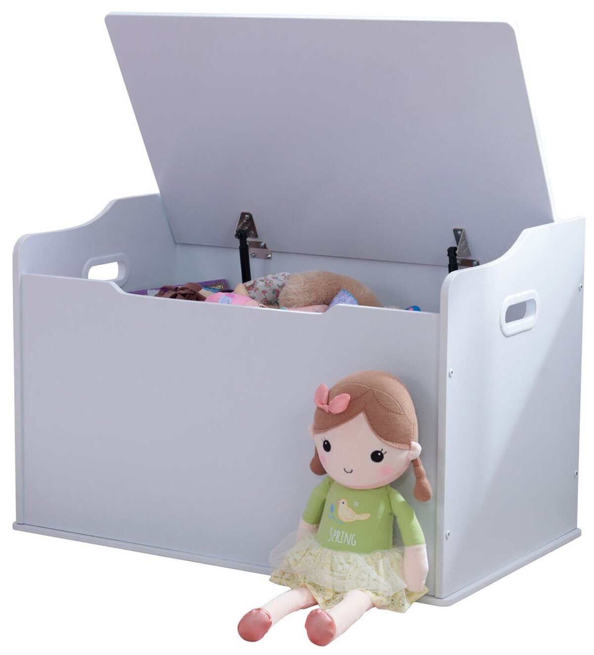 Ящик для игрушек KidKraft Austin Toy Box, цвет: белый - фото №7