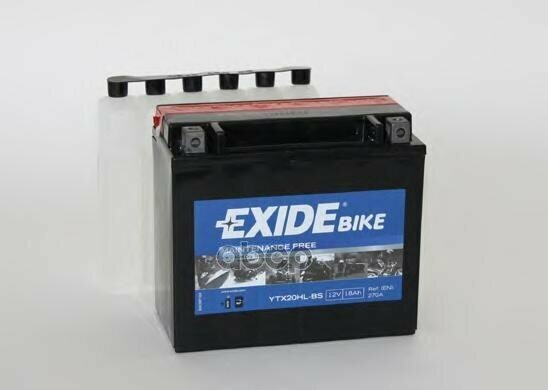 Аккумулятор Для Мототехники Exide Agm 12 V 18 Ah 310 A Etn 0 B0 175X90x155mm 6.1Kg EXIDE арт. ETX20HL-BS