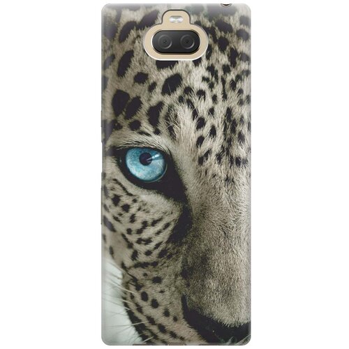 фото Re:pa накладка transparent для sony xperia 10 plus / xa3 ultra с принтом "голубой глаз"