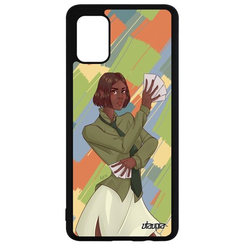 фото Чехол для galaxy a51, "фокусник" девушка манга utaupia