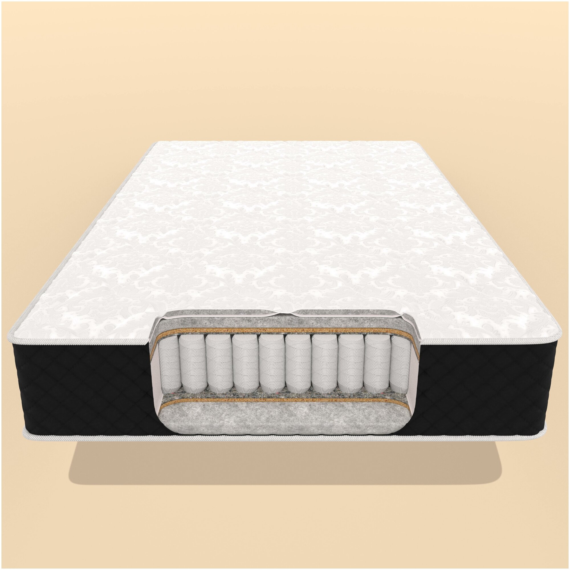 Двухсторонний матрас XMATRAS Medium TFK Skylon 3 размер 80х186, высотой 24 см, жесткость ниже средней