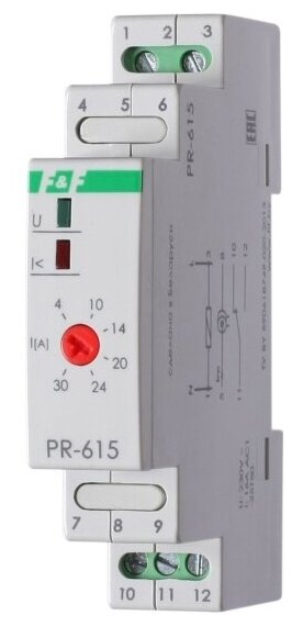 Реле тока F&f PR-615, EA03.003.006