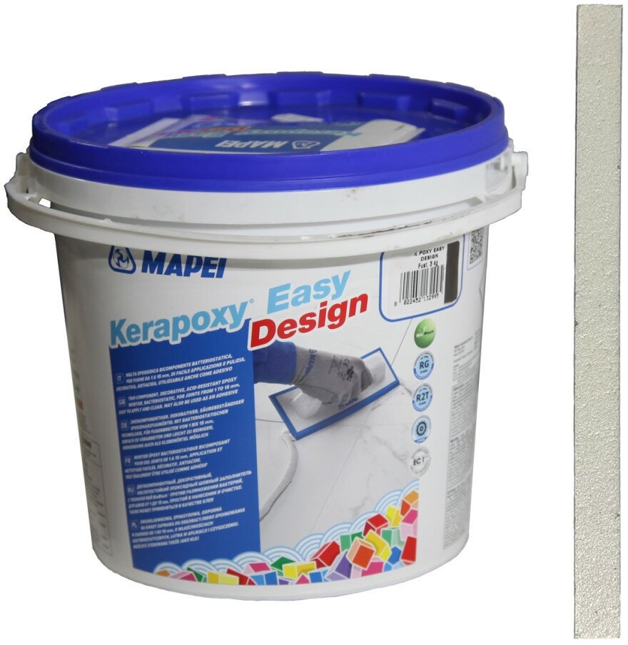 Затирка эпоксидная Mapei Kerapoxy Easy Design №111 светло-серая 3 кг