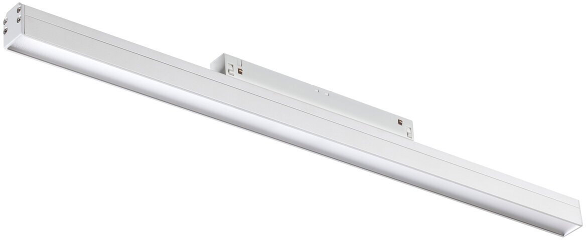 Трековый светильник Novotech Flum 358411, LED, 24Вт, кол-во ламп:1шт, Белый