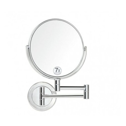 Зеркало косметическое увеличительное 7X ANDREA HOUSE BA66311 хром d170х280