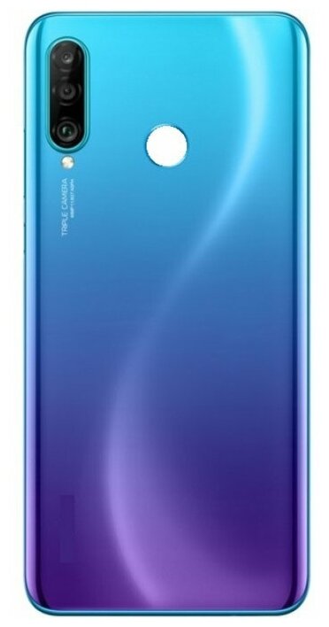 Задняя крышка для Huawei Honor 20 Lite/20S/P30 Lite Синий - Премиум