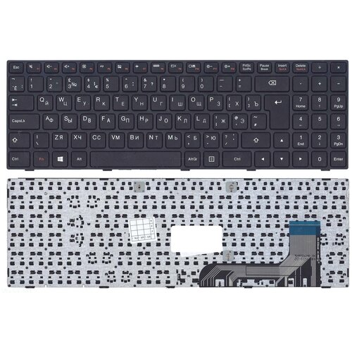 Клавиатура для ноутбука Lenovo 100-15IBY p/n: 5N20H52634, 5N20H52646, 5N20J30723, 5N20J30762