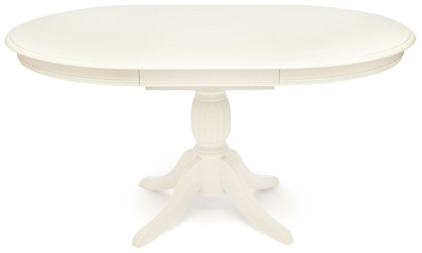 Стол обеденный раскладной белый TetChair м(Leonardo) pure white