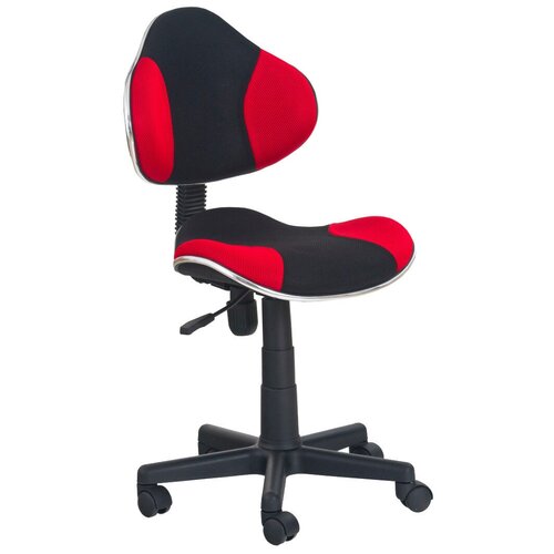 фото Компьютерное кресло halmar flash детское, обивка: текстиль, цвет: черный/красный