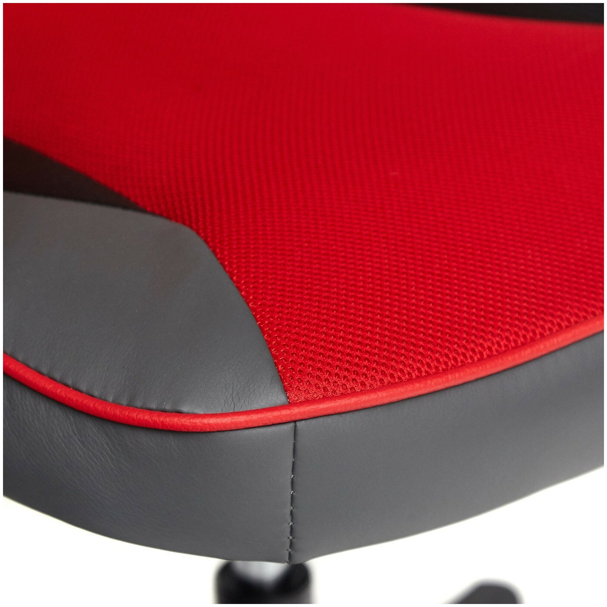 Игровое кресло Tetchair (Grey/Red) - фото №9