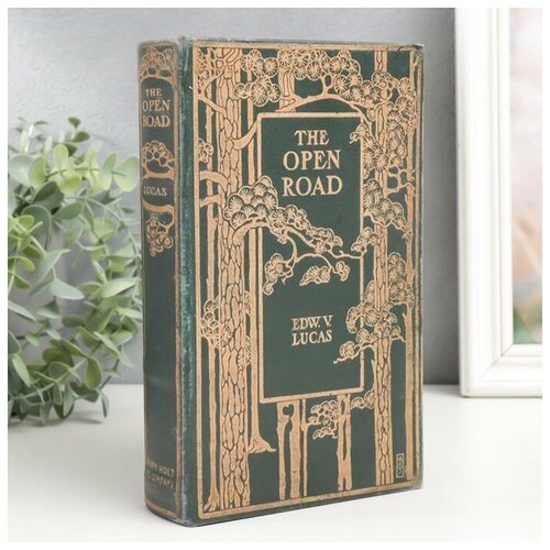 Буть первым Сейф-книга дерево кожзам 