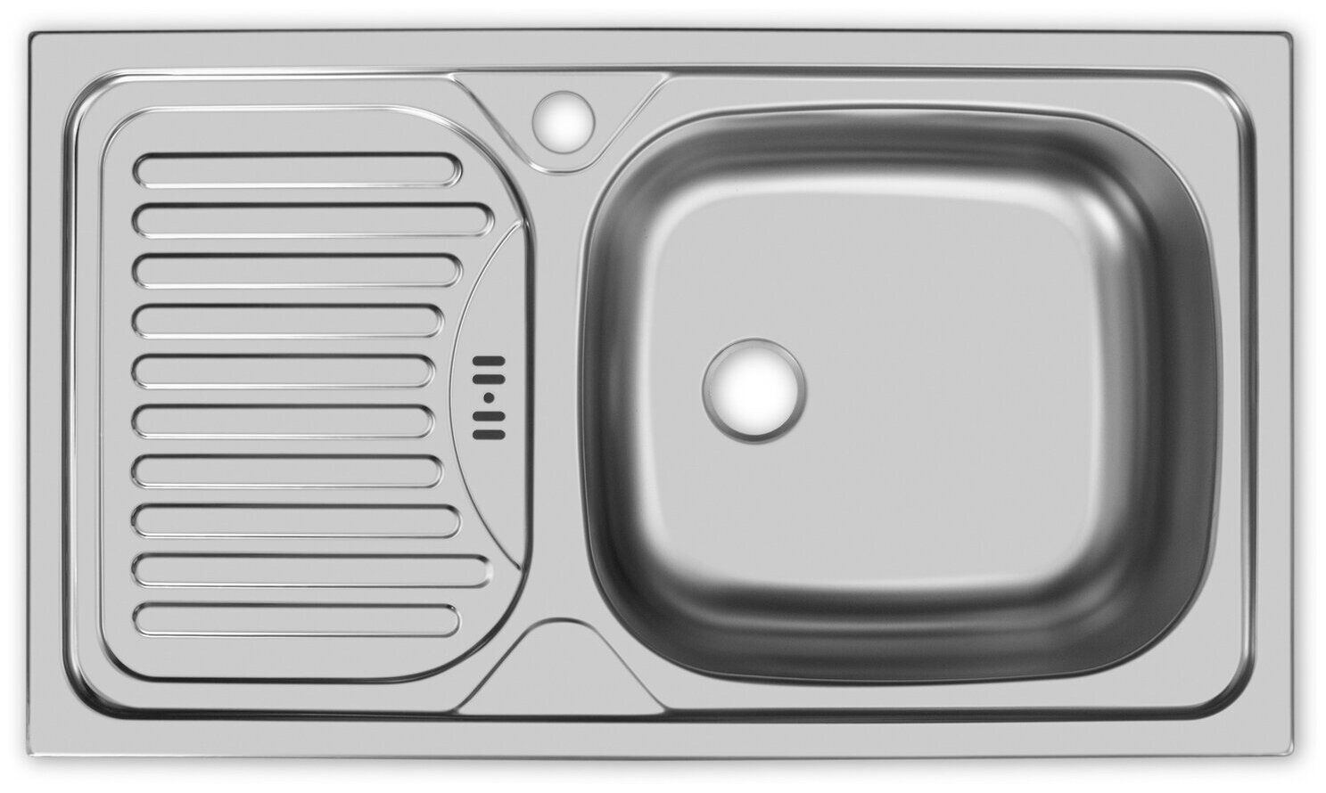 Кухонная мойка UKINOX Классика CLM760.435 -GW6K 1R, 43,5*76