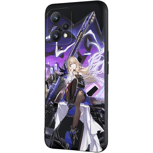 Силиконовый чехол Mcover для Realme 9 Pro Honkai Impact, Сервал