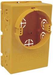 Коробка распределительная универсальная (комплект из 2шт.) KUH 1/L_NA Kopos Electro 90x132х57 для пустотелых, гипсокартонных и деревянных стен IP30
