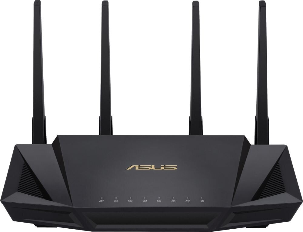 Роутер беспроводной Asus RT-AX58U AX3000 10/100/1000BASE-TX черный