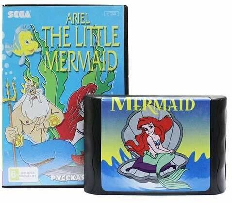 Ariel the Little Mermaid - игра на Sega по диснеевскому мультику