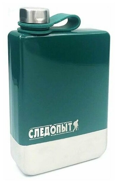 Фляжка Следопыт Green Edition Traveller 240 мл, цв. Зелёный, PF-BD-F10