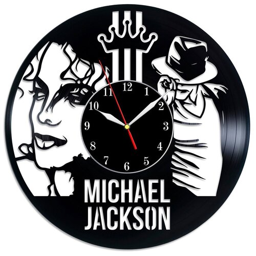 фото Часы из виниловой пластинки (c) vinyllab michael jackson