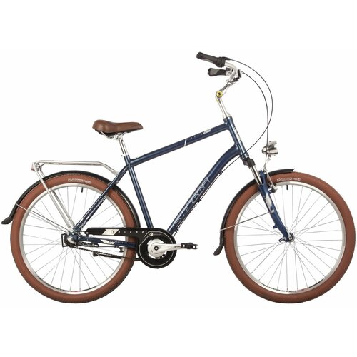 Велосипед STINGER 26 TOLEDO синий, алюминий, размер 16, 2023 велосипед stinger 26ahv toledo 18bl3
