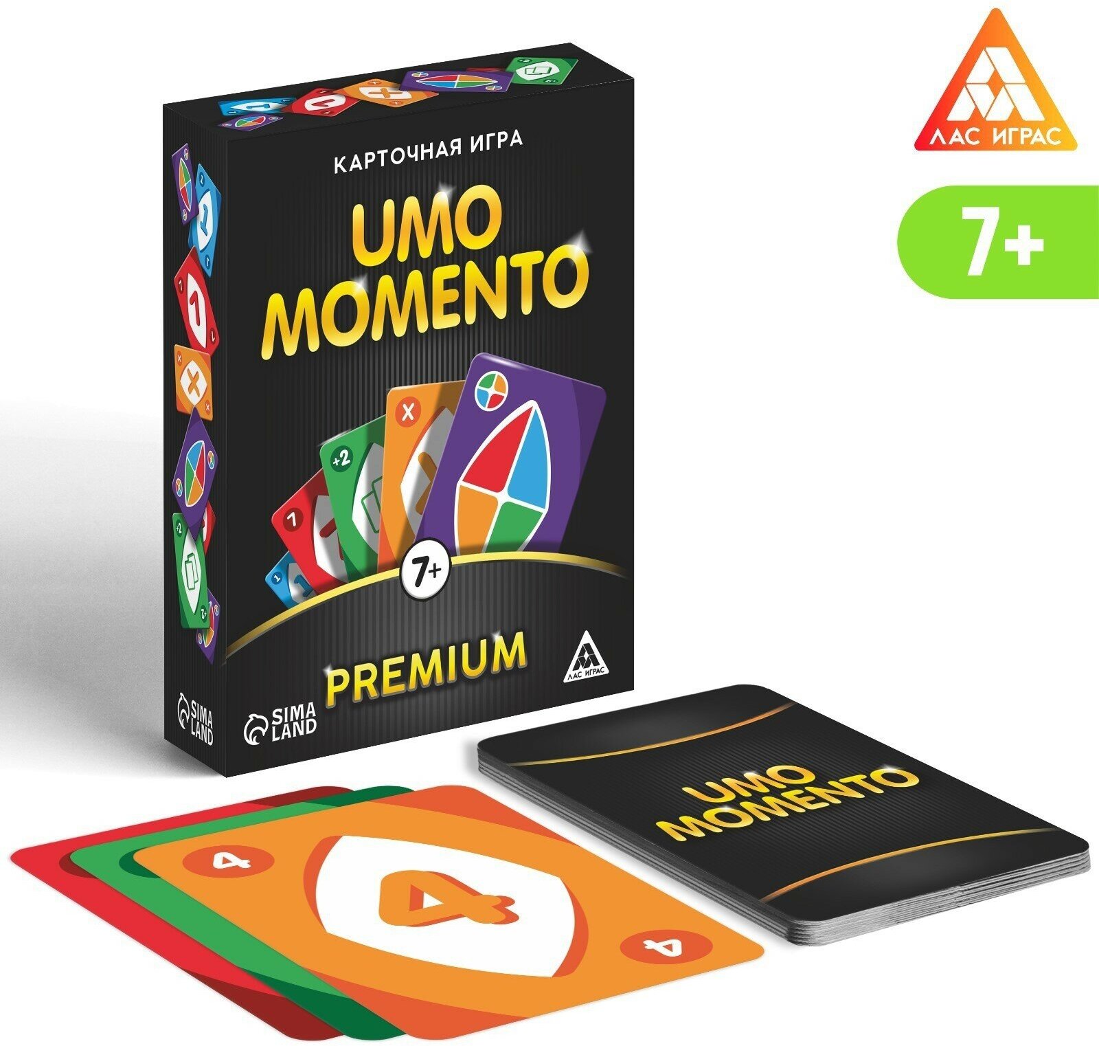 Лас Играс Настольная игра "UMOmomento, Premium", 70 карт - фотография № 12