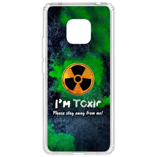 фото Чехол на huawei mate 20 pro kruche print toxic кruче