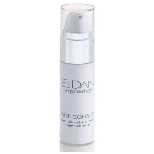 Eldan Cosmetics Le Prestige Age Control Stem Cells Serum Сыворотка 24 часа Клеточная терапия для лица, 30 мл сыворотка 24 часа клеточная терапия eldan cosmetics age control stem cells serum 30 мл