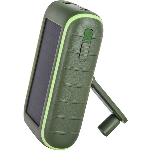 Повербанк с ручной подзарядкой и солнечной панелью Hand Solar Charger 380000₽