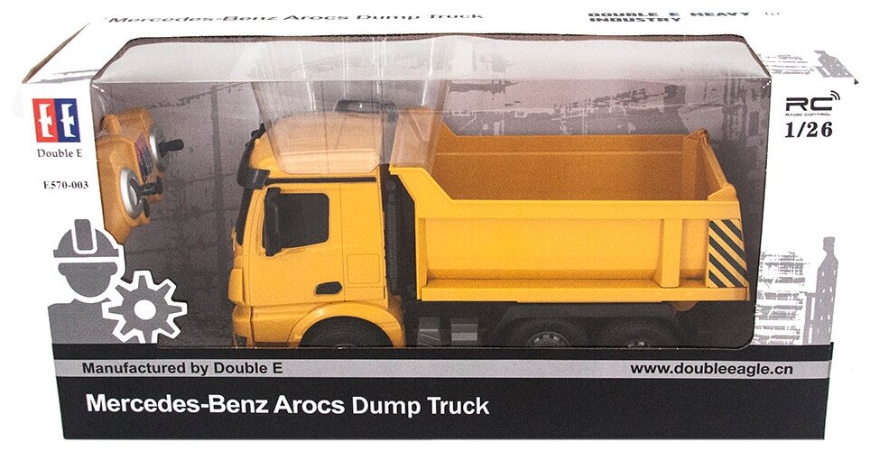 Самосвал Double Eagle Mercedes-Benz Arocs (E570-003) 1:26 28