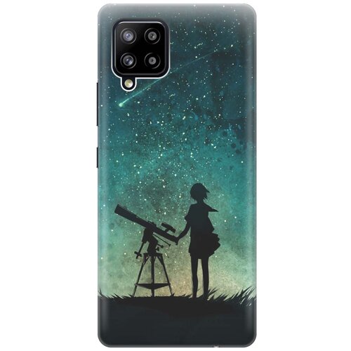 фото Cиликоновый чехол на samsung galaxy a42 / самсунг а42 с принтом "загадай желание" gosso