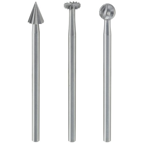 Фрезы вольфрам-ванадиевые Proxxon набор из 3 штук 28720 1459₽