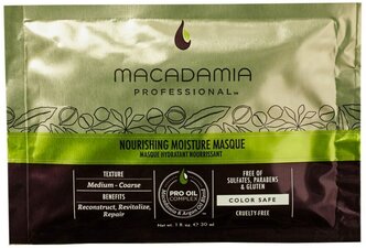 Macadamia Nourishing Moisture Питательная маска для волос, 30 мл