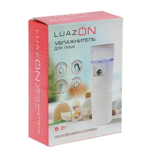Luazon Home Увлажнитель для лица LuazON LHU-15 карманный USB в комплекте АКБ белый 89400₽