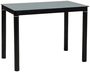 Стол кухонный SIGNAL Galant, ДхШ: 100 х 60 см, черный