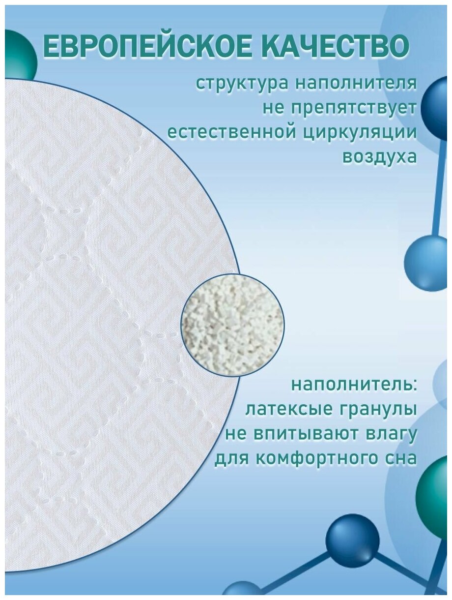 Подушка ортопедическая с эффектом памяти 70х70