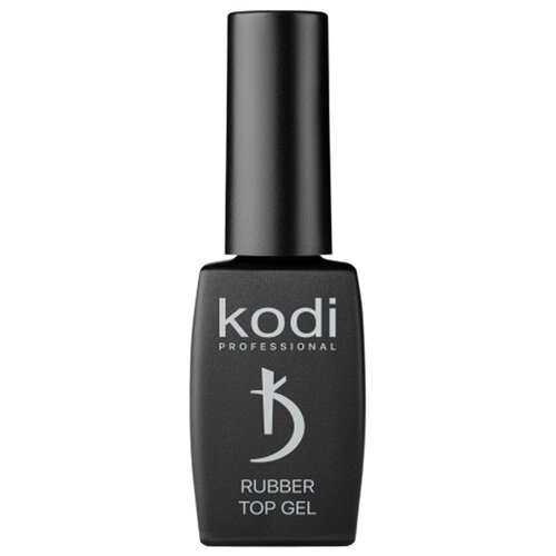 Kodi Верхнее покрытие Rubber Top Gel, прозрачный, 12 мл, 12 г