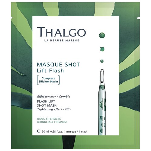 Thalgo тканевая маска Masque Shot Booster Lift Shot, 20 г, 20 мл