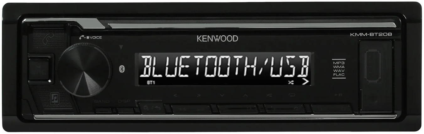 Автомагнитола Kenwood KMM-BT208