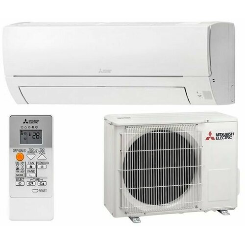 Сплит система Mitsubishi Electric MSZ-HR25VFK / MUZ-HR25VF, Wi-Fi, до 25 кв. м.