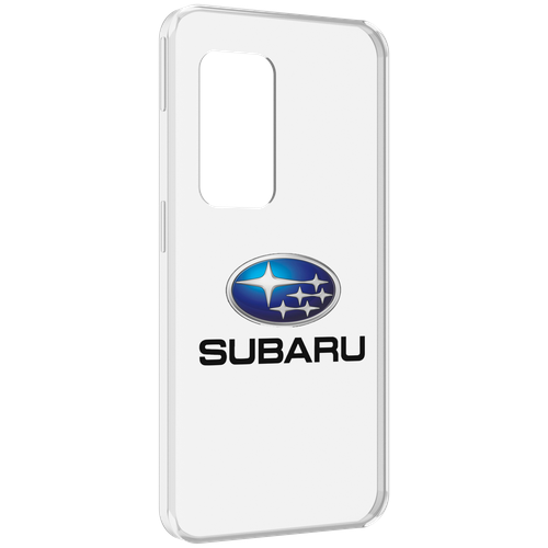 Чехол MyPads subaru-4 мужской для UleFone Power Armor X11 Pro задняя-панель-накладка-бампер