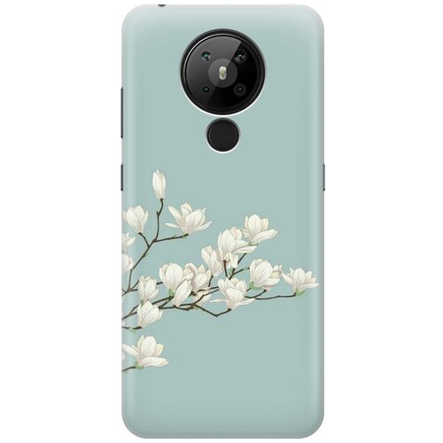 RE: PA Чехол - накладка ArtColor для Nokia 5.3 с принтом Сакура на голубом re pa чехол накладка artcolor для nokia 5 3 с принтом сакура на голубом