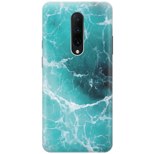 фото Gosso ультратонкий силиконовый чехол-накладка для oneplus 7 pro с принтом "лазурный океан"