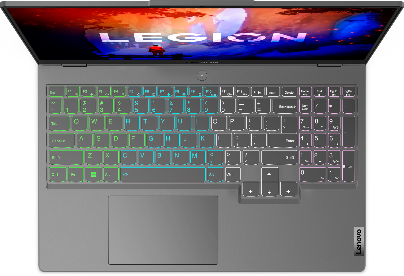 Ноутбук Lenovo Legion 5 15IAH7H, 15.6", IPS, Intel Core i5 12500H, DDR5 16ГБ, SSD 1024ГБ, NVIDIA GeForce RTX 3060 для ноутбуков 6ГБ, серый (82rb00errk) - фото №6