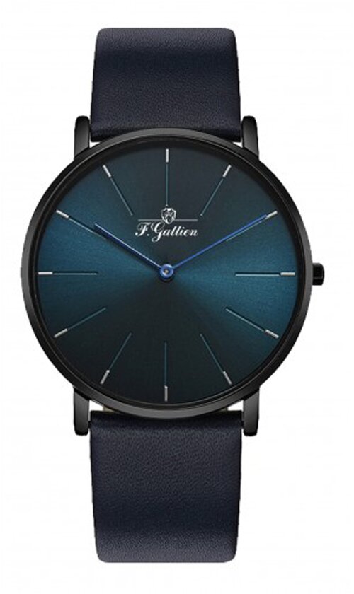 Наручные часы F.Gattien Часы наручные F.GATTIEN 2222-916син, черный