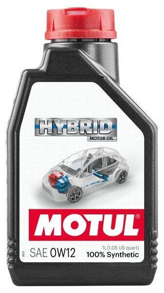 Масло моторное Motul Hybrid 0w-12 ( 1 L)