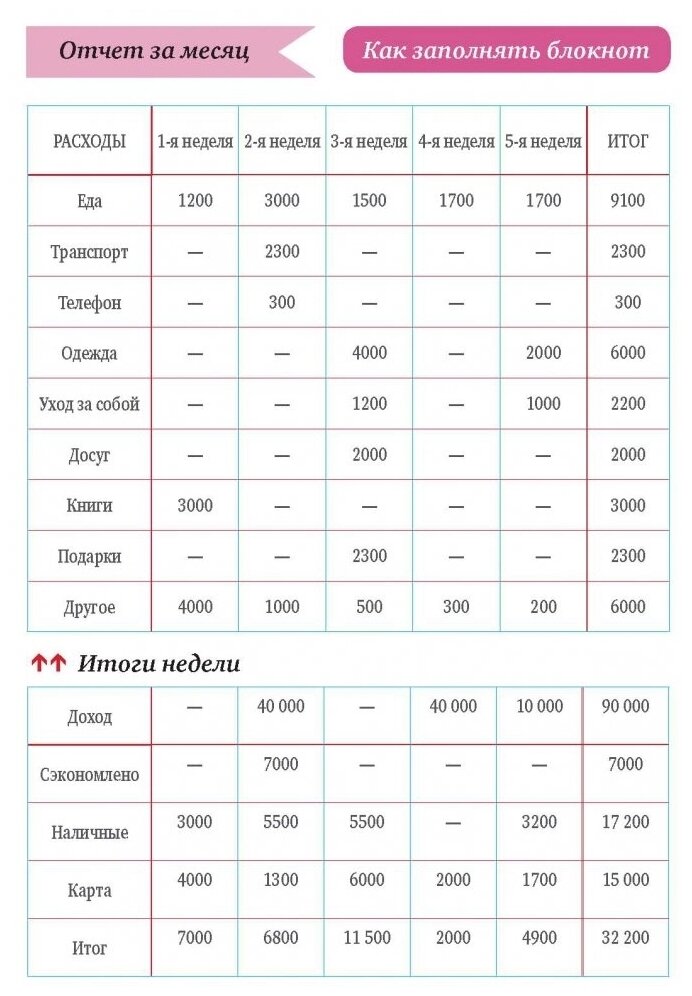 Мои доходы и расходы. Умный блокнот. Большой CashBook (Dream) - фото №3