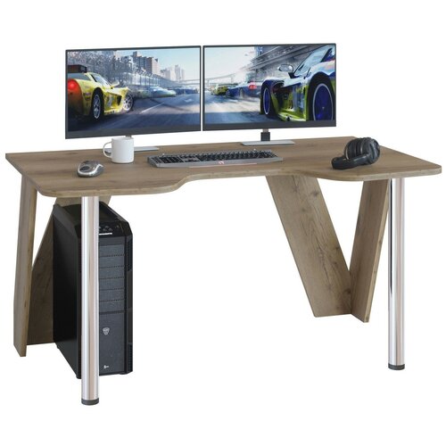 фото Игровой стол сокол кст-116, шхг: 150х90 см, цвет: дуб делано