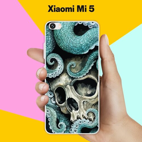Силиконовый чехол на Xiaomi Mi 5 Череп / для Сяоми Ми 5