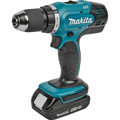 Дрель-шуруповерт Makita DDF45SYE, 18 В Li-Ion 2x1.5 Ач